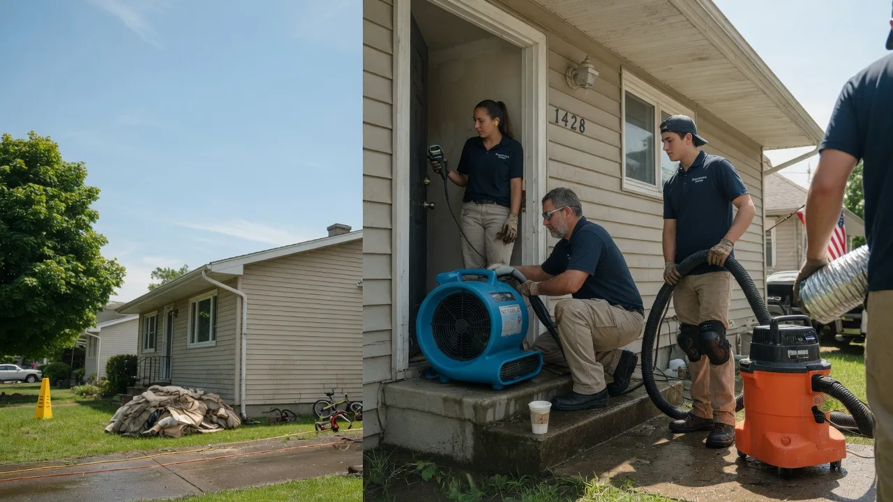 Water Damage Restoration in Danville, KS near me